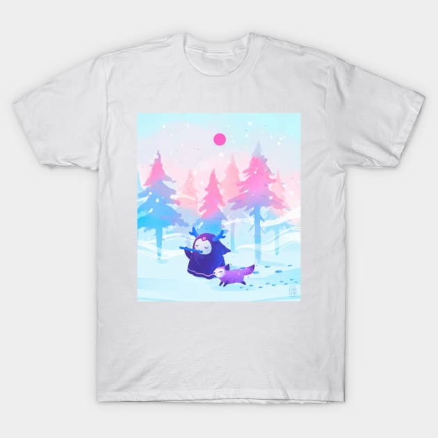 Winter Spirit T-Shirt by Freeminds